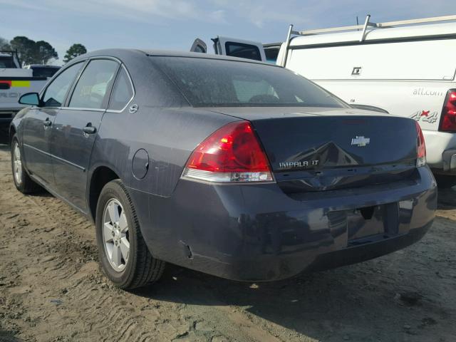 2G1WT58N689157377 - 2008 CHEVROLET IMPALA LT GRAY photo 3