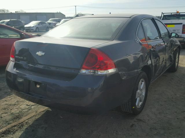 2G1WT58N689157377 - 2008 CHEVROLET IMPALA LT GRAY photo 4