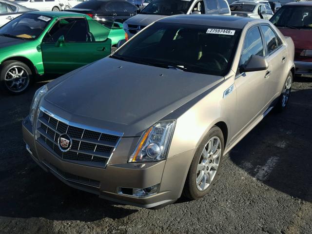 1G6DV57VX80137382 - 2008 CADILLAC CTS HI FEA GOLD photo 2