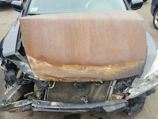 1HGCM56855A130032 - 2005 HONDA ACCORD EX BLACK photo 7