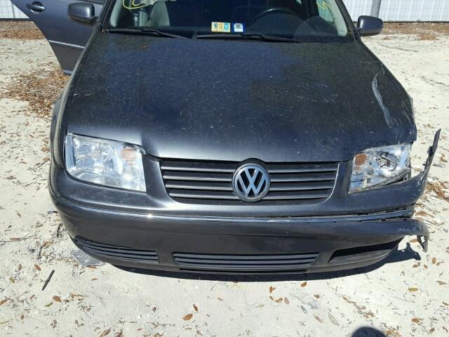 3VWSR69M54M074294 - 2004 VOLKSWAGEN JETTA GLS GRAY photo 7