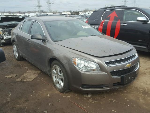 1G1ZA5EUXCF218003 - 2012 CHEVROLET MALIBU LS BROWN photo 1