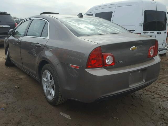 1G1ZA5EUXCF218003 - 2012 CHEVROLET MALIBU LS ყავისფერი ფოტო 3