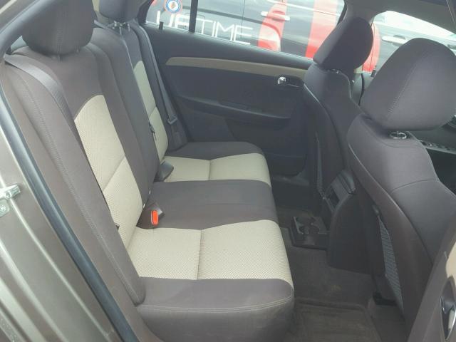 1G1ZA5EUXCF218003 - 2012 CHEVROLET MALIBU LS ყავისფერი ფოტო 6