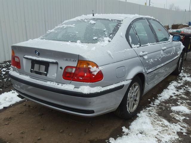 WBAAM3340YCA91838 - 2000 BMW 323 I SILVER photo 4