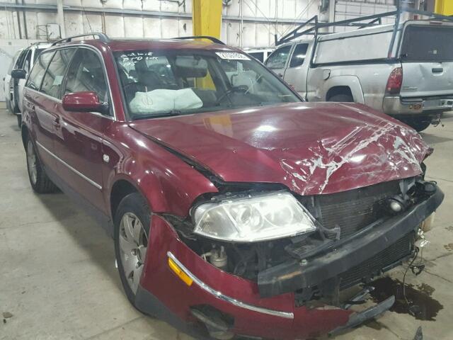 WVWWH63B13E009879 - 2003 VOLKSWAGEN PASSAT GLX 勃艮第红 照片 1