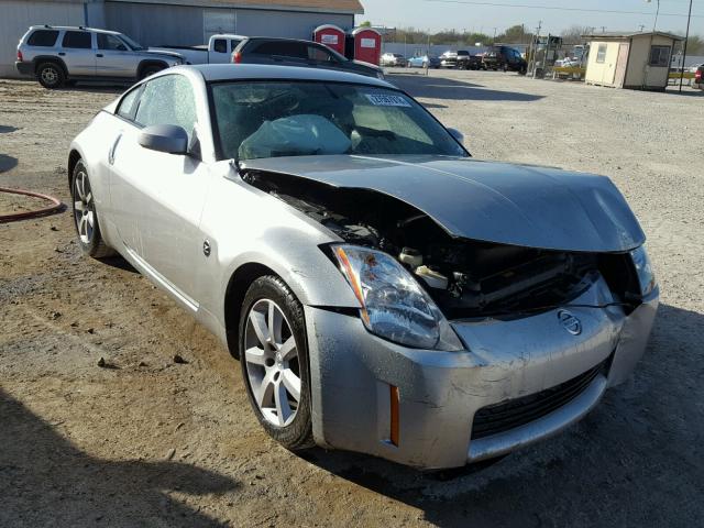 JN1AZ34D03T102574 - 2003 NISSAN 350Z COUPE SILVER photo 1