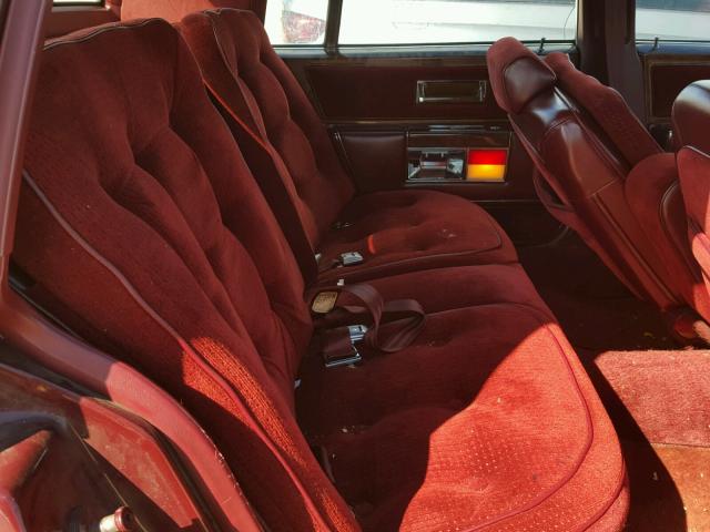 1G3AX69Y9DM915195 - 1983 OLDSMOBILE 98 REGENCY MAROON photo 6