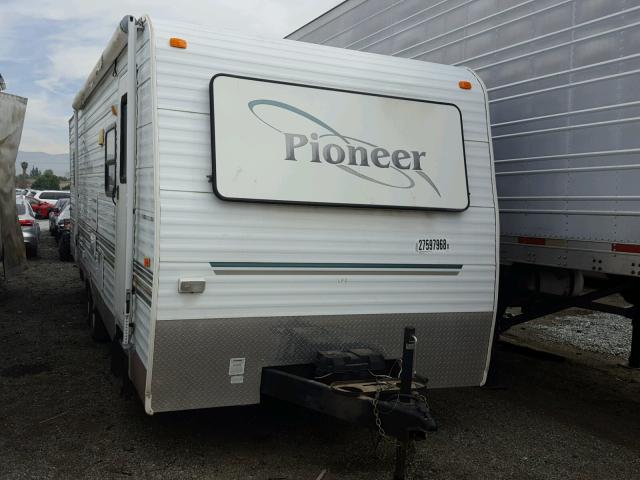 1EB1R252441596907 - 2004 PION TRAILER WHITE photo 1