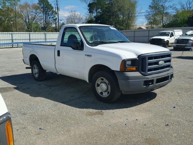 1FTNF20577EA23283 - 2007 FORD F250 SUPER WHITE photo 1