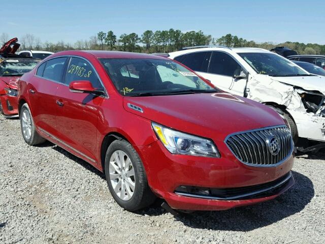 1G4GB5GR7EF206796 - 2014 BUICK LACROSSE RED photo 1