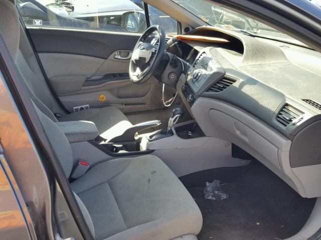 19XFB2F84CE351048 - 2012 HONDA CIVIC EX Boz foto 5