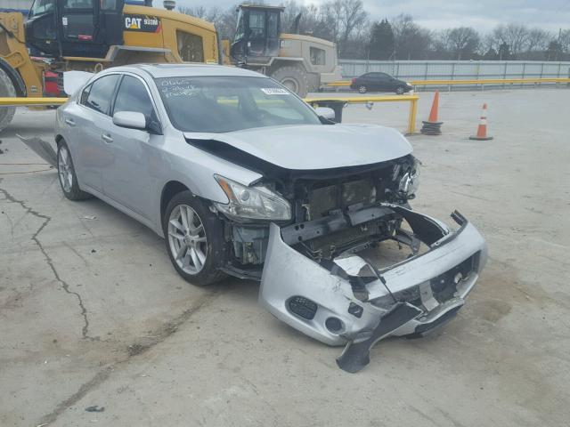 1N4AA5AP4CC820665 - 2012 NISSAN MAXIMA S SILVER photo 1