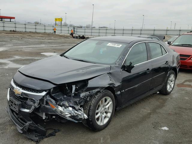 1G11C5SL7FF200176 - 2015 CHEVROLET MALIBU 1LT BLACK photo 2