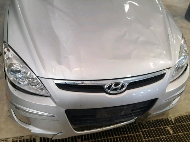 KMHDB8AE9CU149469 - 2012 HYUNDAI ELANTRA TO SILVER photo 9