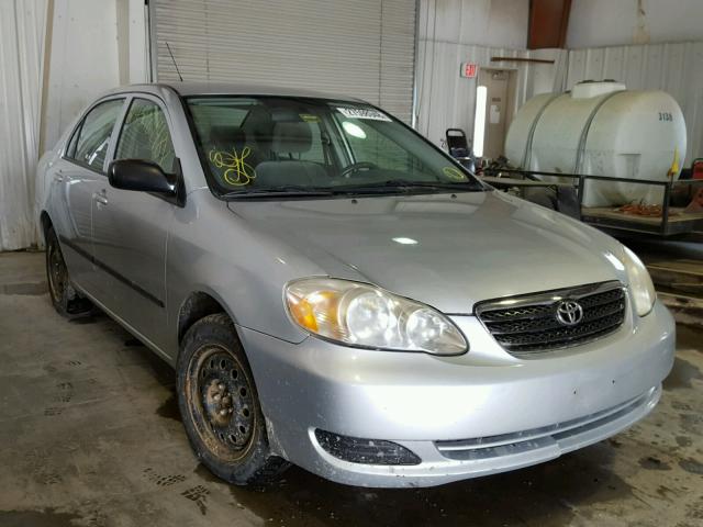 2T1BR32E47C846639 - 2007 TOYOTA COROLLA CE SILVER photo 1