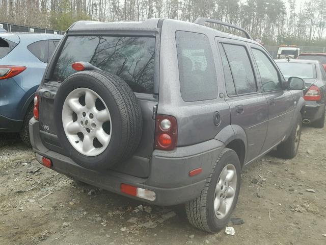 SALNY22263A231002 - 2003 LAND ROVER FREELANDER GRAY photo 4