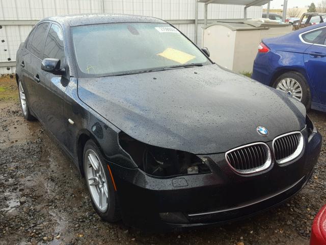 WBANU53518C111372 - 2008 BMW 528 I BLACK photo 1