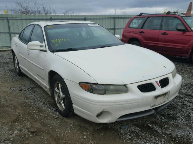 1G2WP52K12F139737 - 2002 PONTIAC GRAND PRIX WHITE photo 1