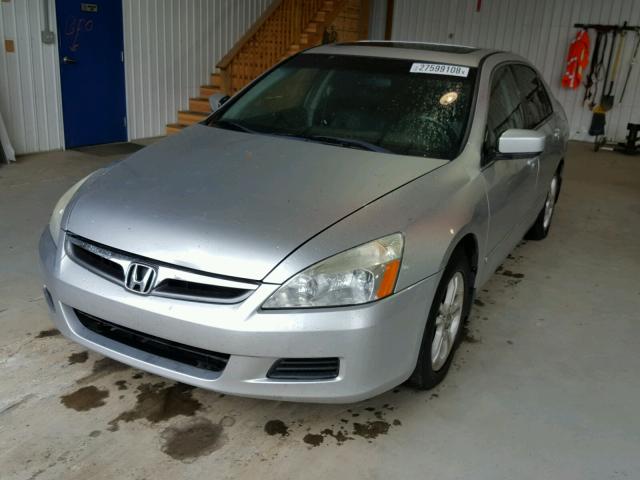 1HGCM56866A134110 - 2006 HONDA ACCORD EX SILVER photo 2