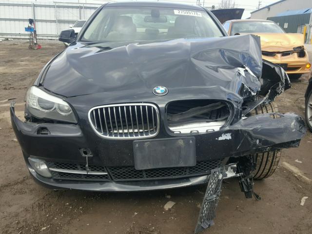 WBAFU7C57BC872236 - 2011 BMW 535 XI Siyah fotoğraf 9