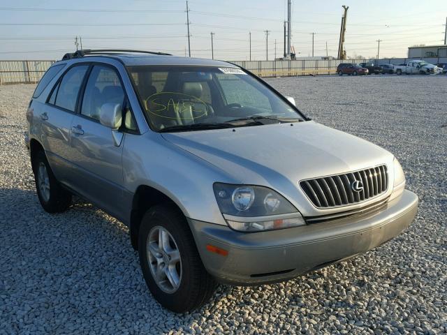 JT6GF10U9Y0078656 - 2000 LEXUS RX 300 SILVER photo 1