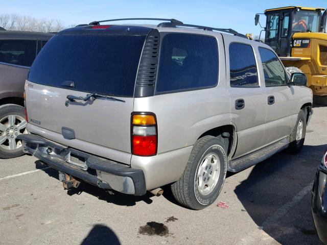 1GNEC13Z46R127472 - 2006 CHEVROLET TAHOE C150 SILVER photo 4