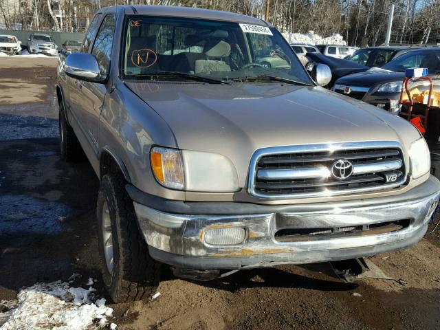 5TBBT44121S152802 - 2001 TOYOTA TUNDRA ACC GOLD photo 1