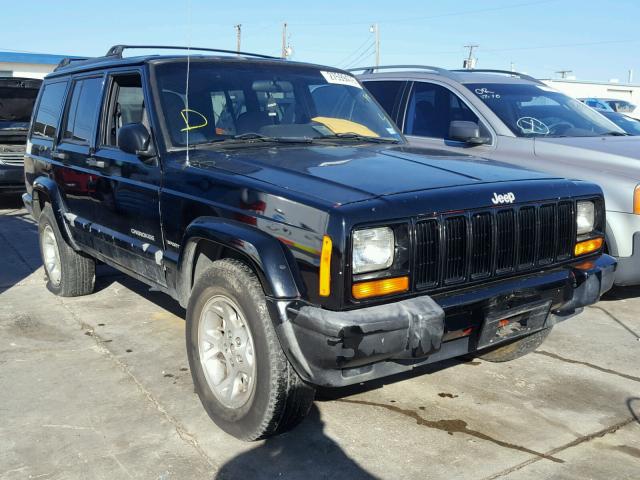 1J4FT48S41L559737 - 2001 JEEP CHEROKEE S BLACK photo 1