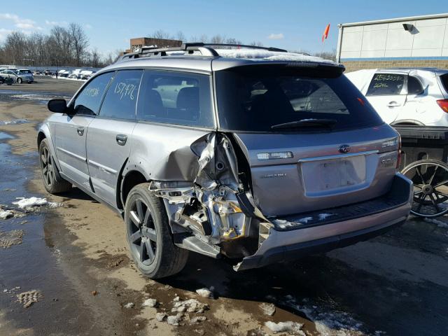 4S4BP61C587365370 - 2008 SUBARU OUTBACK 2. GRAY photo 3