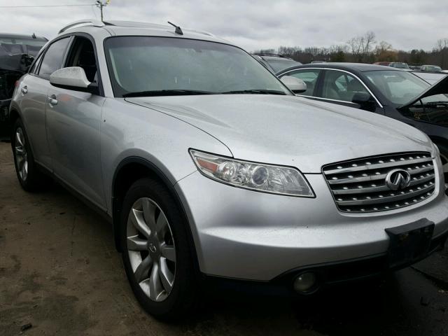 JNRAS08W44X214395 - 2004 INFINITI FX35 SILVER photo 1