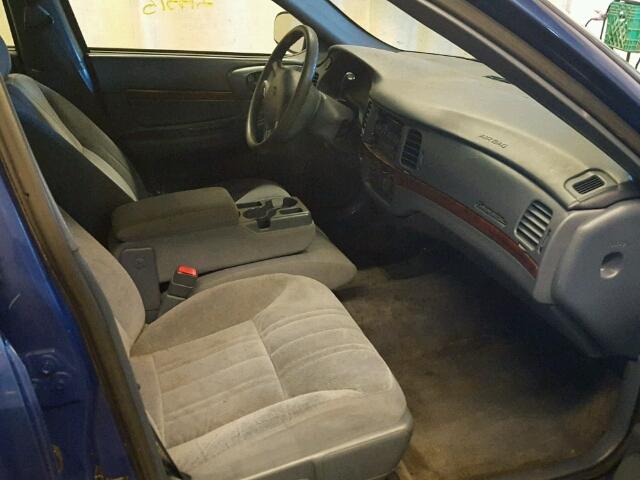 2G1WF52E149159144 - 2004 CHEVROLET IMPALA 蓝色 照片 5