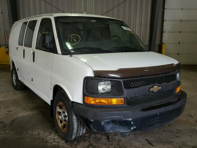 1GCFH154791119837 - 2009 CHEVROLET EXPRESS G1 WHITE photo 1