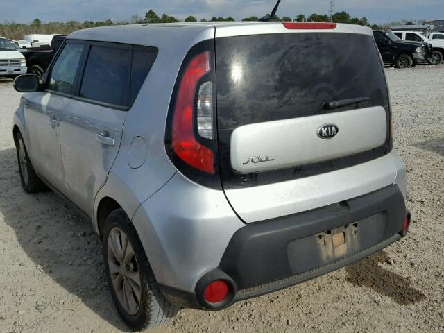 KNDJP3A55E7728407 - 2014 KIA SOUL + SILVER photo 3