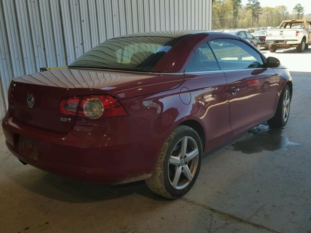 WVWDA71F97V003745 - 2007 VOLKSWAGEN EOS 2.0T S 红色 照片 4