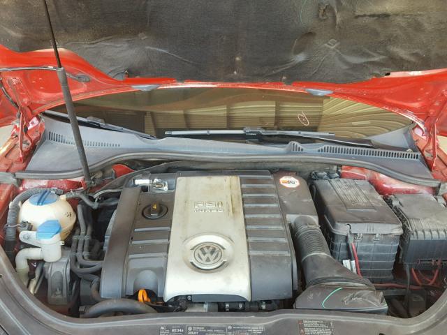WVWDA71F97V003745 - 2007 VOLKSWAGEN EOS 2.0T S 红色 照片 7