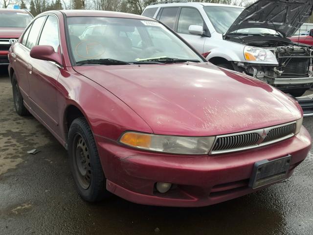 4A3AA46G6YE020049 - 2000 MITSUBISHI GALANT ES RED photo 1