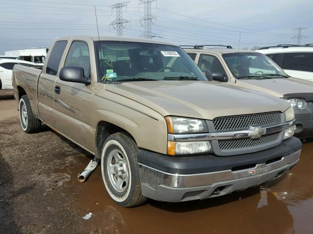 1GCEC19X54Z226765 - 2004 CHEVROLET SILVERADO TAN photo 1