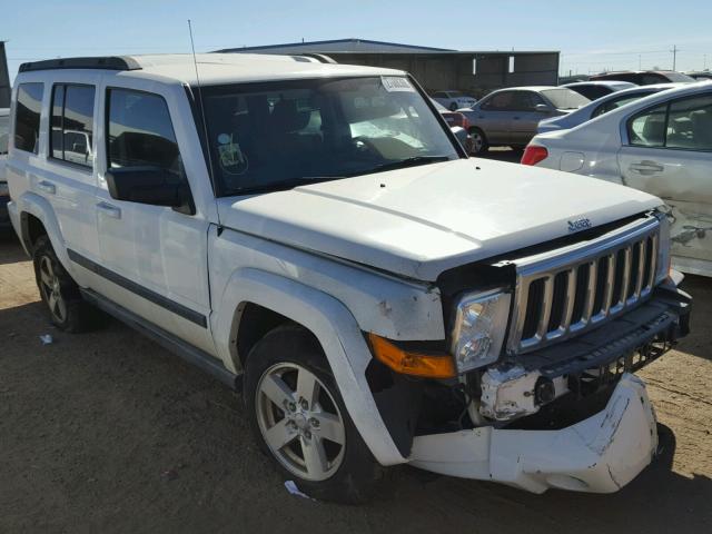 1J8HG48K67C561347 - 2007 JEEP COMMANDER WHITE photo 1