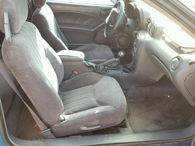 1G2NF12E5YM825155 - 2000 PONTIAC GRAND AM S Կապույտ լուսանկար 5