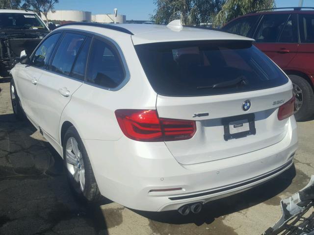 WBA8K3C54HK679421 - 2017 BMW 330 XI WHITE photo 3