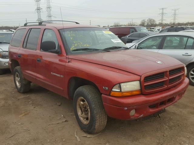 1B4HS28Y7WF210794 - 1998 DODGE DURANGO RED photo 1