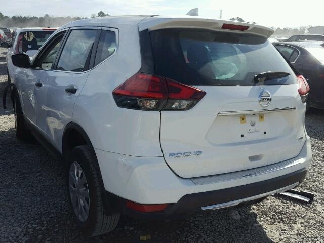 KNMAT2MV9HP600483 - 2017 NISSAN ROGUE S WHITE photo 3