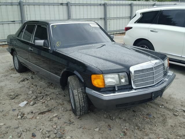 WDBCA35E6MA570227 - 1991 MERCEDES-BENZ 420 SEL BLACK photo 1