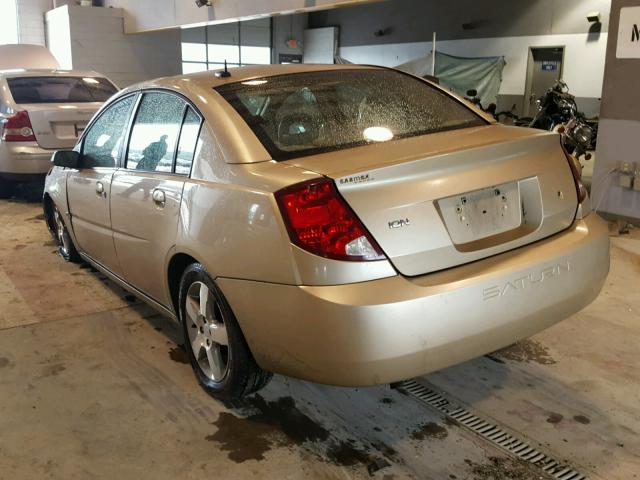 1G8AL55F77Z140908 - 2007 SATURN ION LEVEL 棕色 照片 3