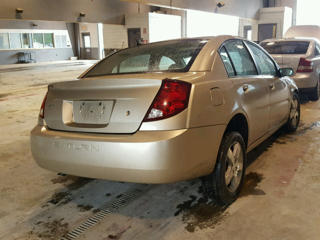 1G8AL55F77Z140908 - 2007 SATURN ION LEVEL 棕色 照片 4