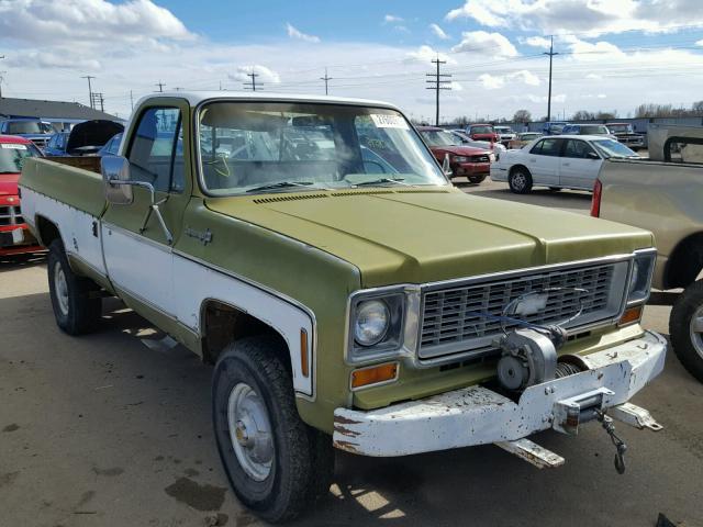 CKY243Z119170 - 1973 CHEVROLET C20 TWO TONE photo 1