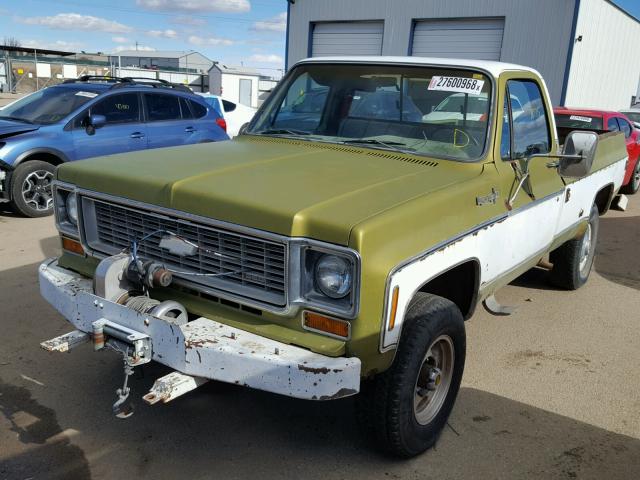 CKY243Z119170 - 1973 CHEVROLET C20 TWO TONE photo 2