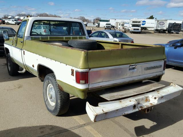 CKY243Z119170 - 1973 CHEVROLET C20 TWO TONE photo 3