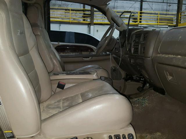 1FMSU43P83EB45366 - 2003 FORD EXCURSION GRAY photo 5